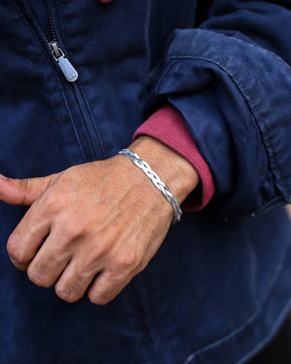 Braided Snake Chain Bracelet