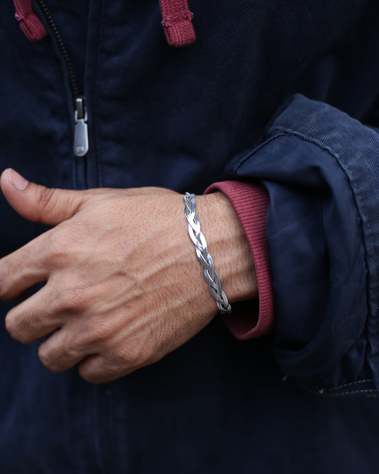 Braided Snake Chain Bracelet