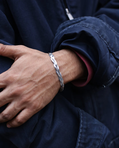 Braided Snake Chain Bracelet