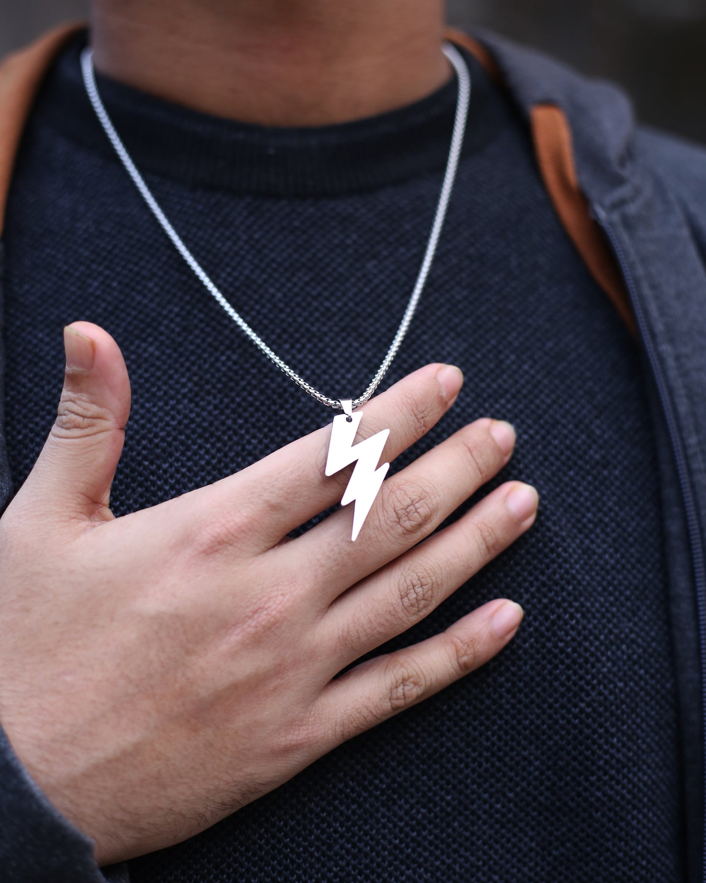 Thunder Strike Pendant Necklace