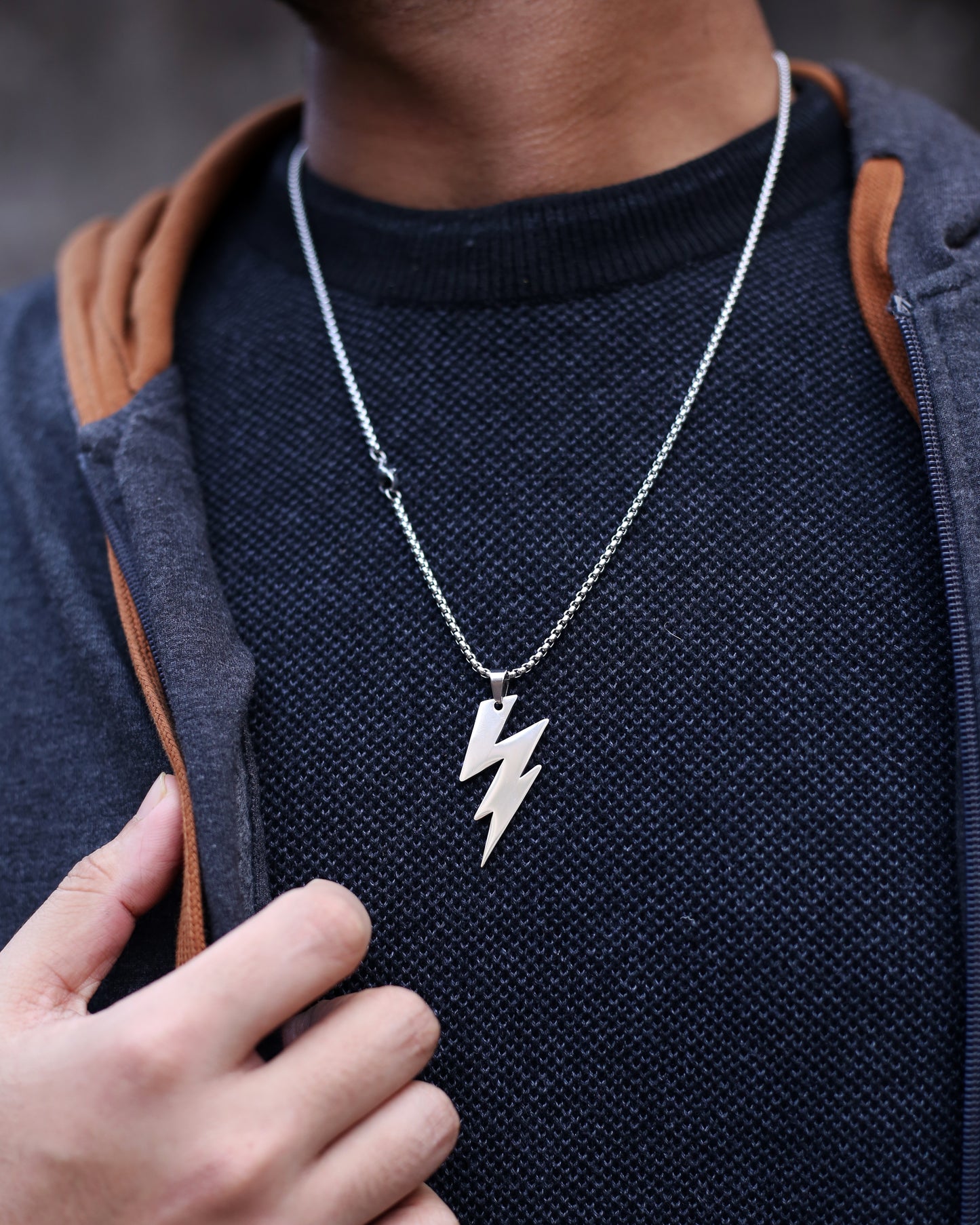 Thunder Strike Pendant Necklace