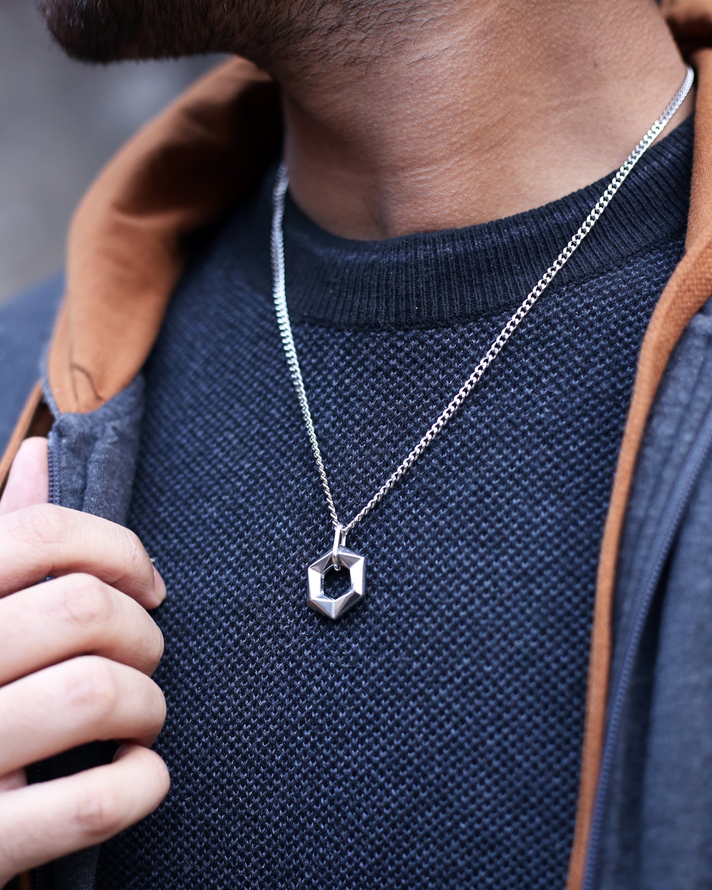 Hexa Charm Elegance Necklace