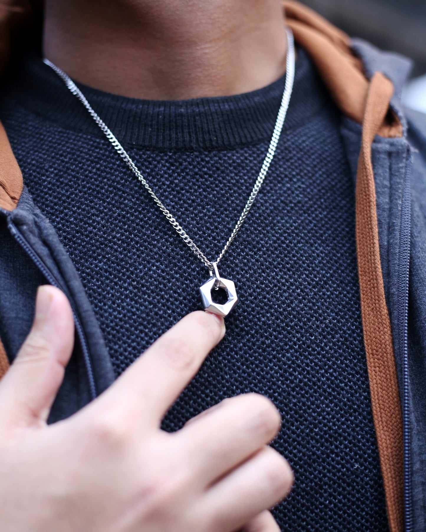 Hexa Charm Elegance Necklace