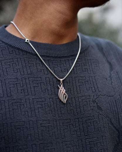 Flame Pendant Necklace
