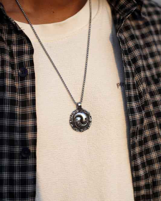 Yin Yang Guardian Pendant Necklace
