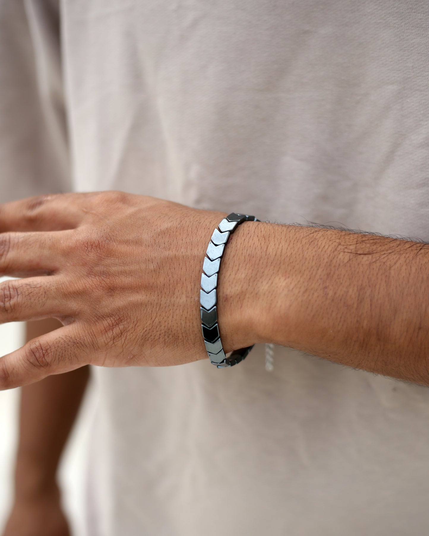 Monochrome Elegance Bracelet