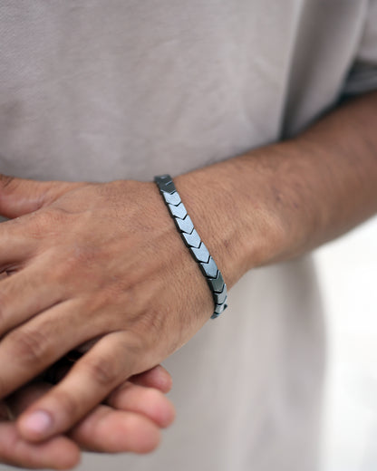 Monochrome Elegance Bracelet