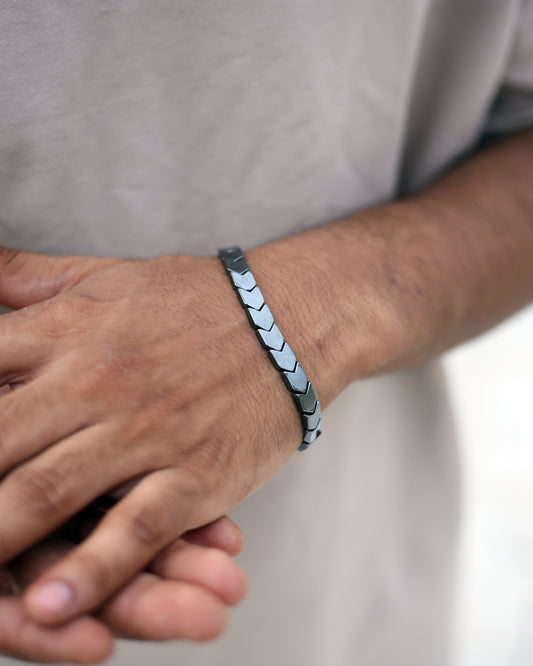 Monochrome Elegance Bracelet