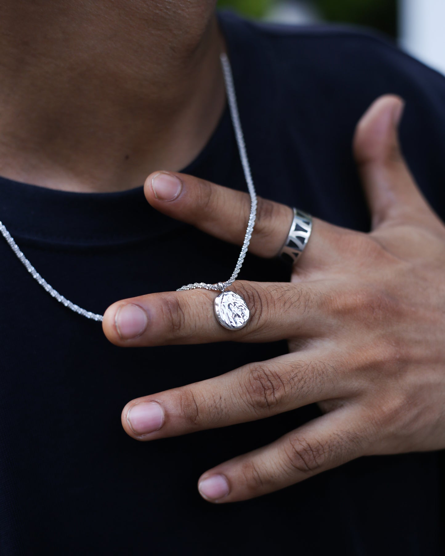 The Molten Meteorite Necklace