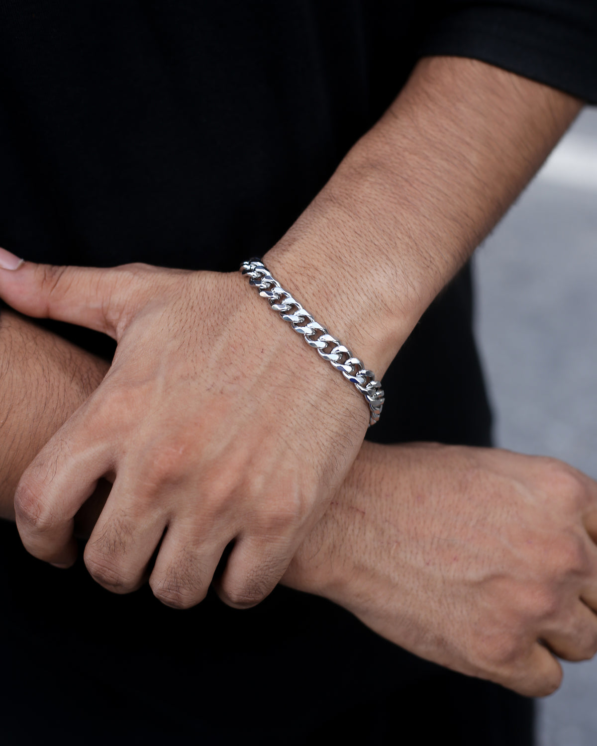 Anchor Cuban Bracelet