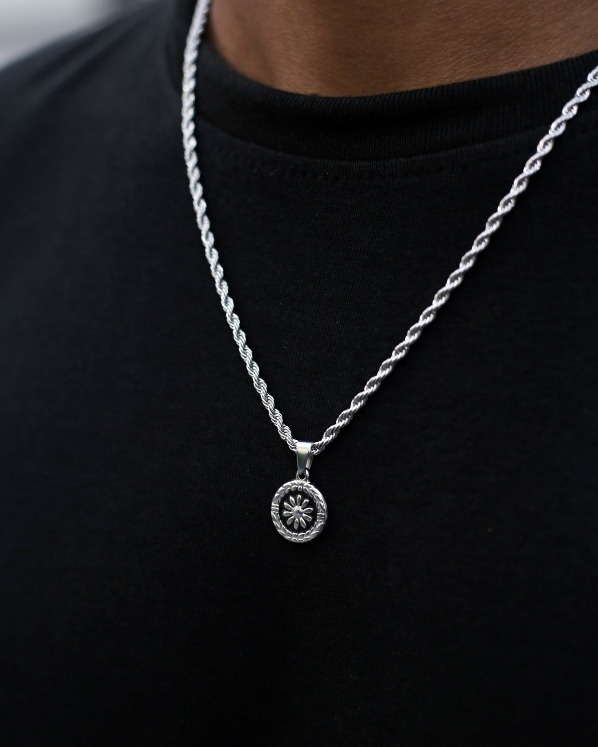 Solaris Medallion Necklace