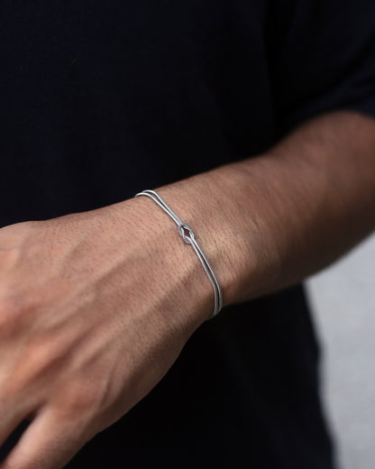 Silver Knot Bracelet