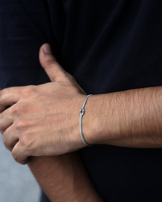 Silver Knot Bracelet