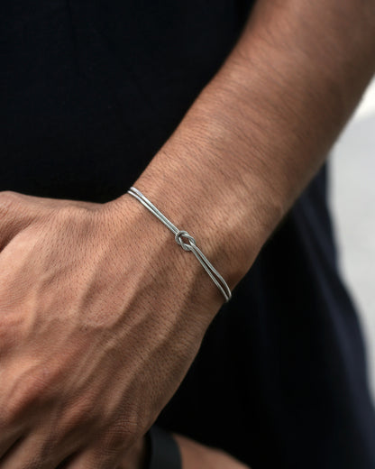 Silver Knot Bracelet