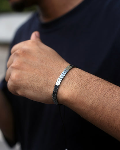 Monochrome Elegance Bracelet