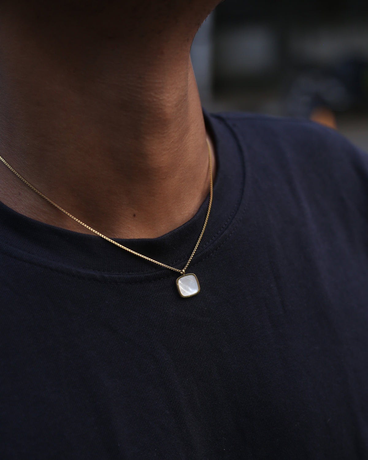 Golden Pearl Necklace