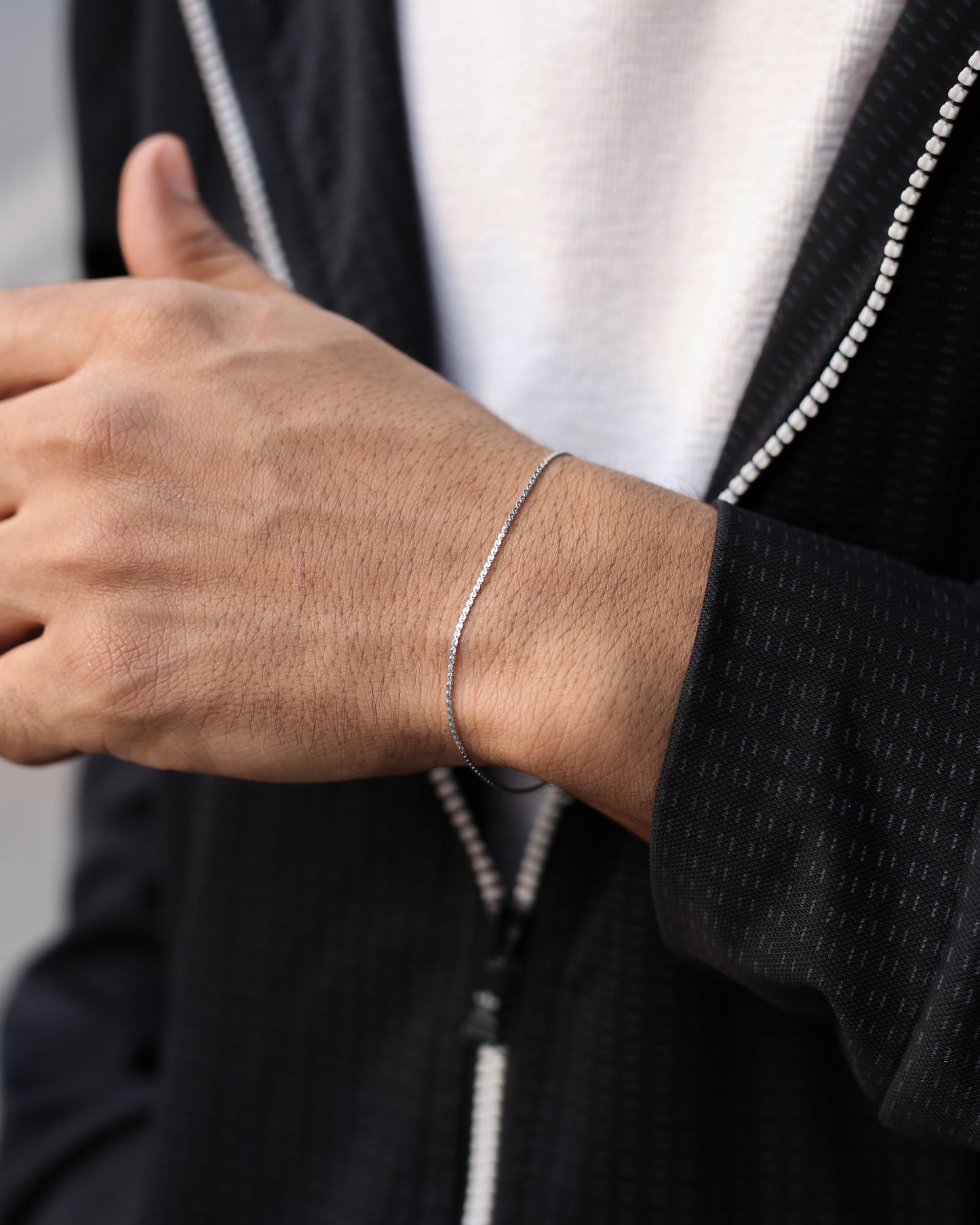 Silver Veil Bracelet